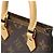 Borsa a Spalla Petite Sac Plat Monogramma Louis Vuitton Marrone - vista 12