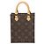 Borsa a Spalla Petite Sac Plat Monogramma Louis Vuitton Marrone - vista 2