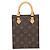 Borsa a Spalla Petite Sac Plat Monogramma Louis Vuitton Marrone - vista 3