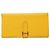 Cartera Bearn Hermès Epsom Larga Amarillo