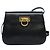 Borsa a Spalla Gancini in Pelle Salvatore Ferragamo Blu navy