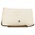 Wallet On Chain Cartera Chanel Full Flap en cadena de piel de cordero acolchada Blanco