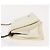 Wallet On Chain Cartera Chanel Full Flap en cadena de piel de cordero acolchada Blanco - vista 4