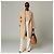 Abrigo Max Mara Crine de lana de camello beige - vista 3