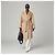 Abrigo Max Mara Crine de lana de camello beige - vista 5