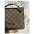 Pochette Louis Vuitton Damier Marrone Chiaro e Scuro Marrone scuro - vista 4