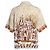 Camicia Prada in cotone stampa Duomo di Milano Beige - vista 2