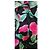 Sciarpa di seta Emanuel Ungaro Stampa Floreale Nero Rosa Verde - vista 9