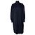 Jil Sander, giacca sportiva lunga blu bomber