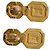 Alessandra Rich Gold-Tone Metal, Red Large Crystal & Clear Clip-On Earrings - view 7