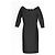 Schwarzes Bandage-Kleid mit Herz-Ausschnitt von Herve Leger - Ansicht 2