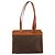 Céline Borsa tote Macadam vintage Celine in tela e pelle Marrone - vista 2