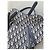 Bolsa Sela Jacquard Oblique Média Christian Dior Azul Marinho com Hardware Dourado - vista 13