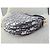Bolsa Sela Jacquard Oblique Média Christian Dior Azul Marinho com Hardware Dourado - vista 6