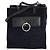 Claudie Pierlot Borsa a tracolla in suede blu navy