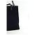 Claudie Pierlot Borsa a tracolla in suede blu navy - vista 4