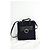 Claudie Pierlot Borsa a tracolla in suede blu navy - vista 7