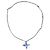 Louis Vuitton Collana Locket LV Ciel SS20 Virgil Abloh Rara Nero Blu chiaro