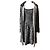 Dior Tweed Kleid und Westen Set Grau