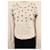 MAX AZRIA BCBG FRANZÖSISCHER CREME-PULLOVER Beige - Ansicht 18