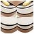Borsa a Spalla in Pelle Kate di Tod's Marrone Bianco - vista 4