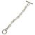 Hermès Bracciale Charm Chaine d'Ancre MM Hermes Argento - vista 3