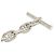 Hermès Bracciale Charm Chaine d'Ancre MM Hermes Argento - vista 4