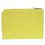Clutch Hermès in pelle Epsom con zip D'oro Giallo - vista 2