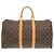 Borsa Boston Keepall 45 Monogram Louis Vuitton Marrone - vista 2
