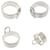 Hermès Bague Hermes Alpha Kelly Argent 925 Argenté  - vue 6