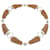 Collier Hermès Epure Equestre Vaubarenia/Fauve Marron Argenté  - view 1