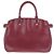 Rote Leder Tote Bag Louis Vuitton Epi Passy PM