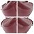 Rote Leder Tote Bag Louis Vuitton Epi Passy PM - Ansicht 3