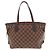 Borsa tote Louis Vuitton Neverfull PM Damier Marrone