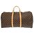Borsa Boston Keepall 60 Monogram Louis Vuitton Marrone Monogramma - vista 2