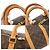 Borsa Boston Keepall 45 Monogramma Marrone Louis Vuitton - vista 7