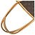 Borsa tote Monogram Neverfull MM di Louis Vuitton Marrone Monogramma - vista 7