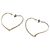 Orecchini a perno Cuore Aperto di Tiffany & Co. Argento