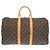 Borsa Boston Keepall 45 Monogram Louis Vuitton Marrone - vista 2