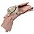 Fascia in satin rosa con gioielli Miu Miu - vista 7