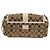 Borsa a Spalla in Tela e Pelle Firmata Coach Marrone Beige - vista 3