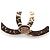 NUOVE ORECCHINI CHANEL LOGO CC STRASS METALLO ORO SCATOLA D'oro - vista 10