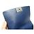 CHANEL BOY MEDIUM 25 CM CHEVRON BLAU LEDER HANDTASCHE - Ansicht 17