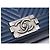 CHANEL BOY MEDIUM 25 CM CHEVRON BLAU LEDER HANDTASCHE - Ansicht 5