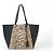 NEUE LOUIS VUITTON LOCKME CABAS N92917 LEDER UND PYTHON TASCHE Schwarz
