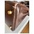 Bolsa de mão Hermès Kelly 28 em couro chocolate - vista 7