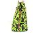 Louis Vuitton Monogram Graffiti Neverfull GM Marrone Verde Verde chiaro - vista 4