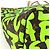 Louis Vuitton Monogram Graffiti Neverfull GM Marrone Verde Verde chiaro - vista 6