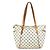 Borsa Tote Totally PM Damier Azur di Louis Vuitton Bianco Giallo