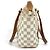 Borsa Tote Totally PM Damier Azur di Louis Vuitton Bianco Giallo - vista 3